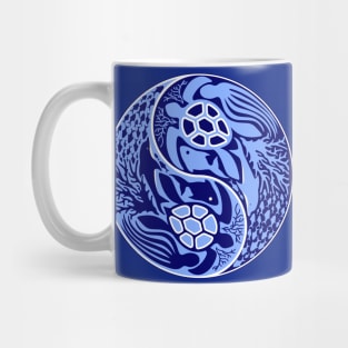 Yin Yang Marine Life Sign Mug